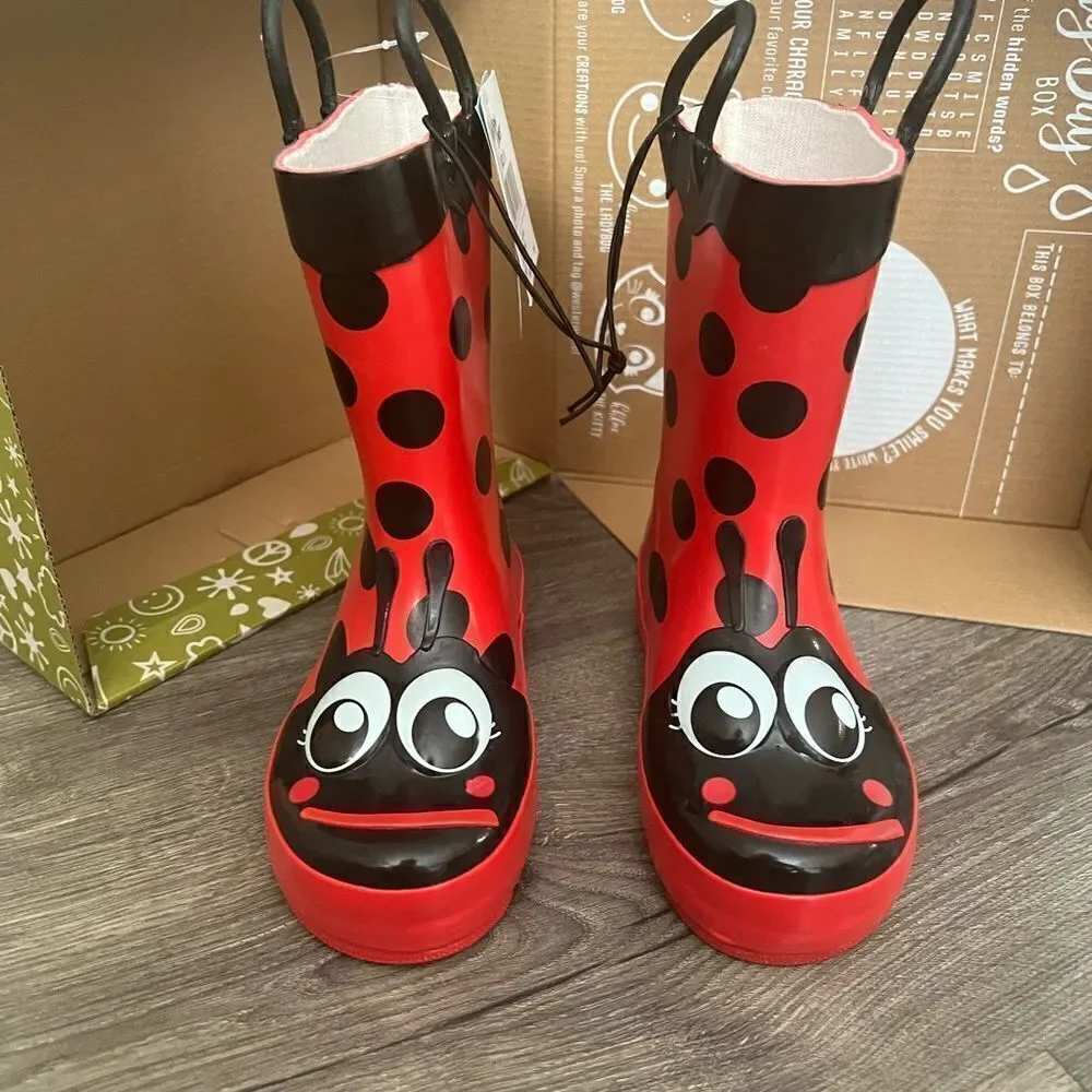 Western Chief Ladybug Rain Boots - Toddler Girls